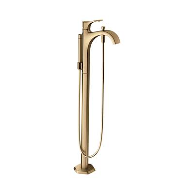 Hansgrohe Locarno Freestanding Tub Filler - 1.75 GPM in Brushed Bronze
