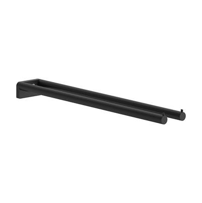 Hansgrohe AddStoris S Dual Towel Bar in Matte Black