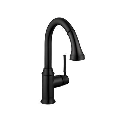 Hansgrohe Talis C Prep Kitchen Faucet - 2-Spray Pull-Down - 1.75 GPM in Matte Black