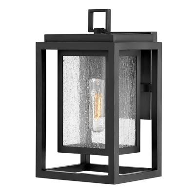 Hinkley Lighting Republic 1-Light Outdoor Wall Lantern in Black