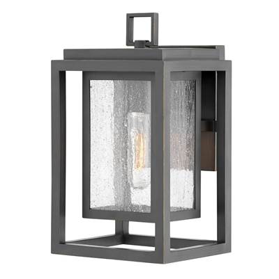 Hinkley Lighting Republic Small Wall Mount Lantern in Oil Rubbed Bronze