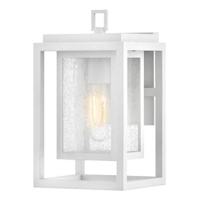 Hinkley Lighting Republic Small Wall Mount Lantern in Textured White