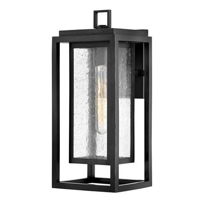 Hinkley Lighting Republic Medium Wall Mount Lantern - 12V in Black