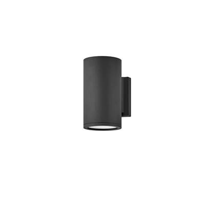 Hinkley Lighting Silo Small Down Light Wall Mount Lantern in Black