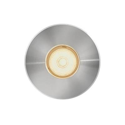 Hinkley Lighting Dot LED Large Round Button Light in Stainless Steel