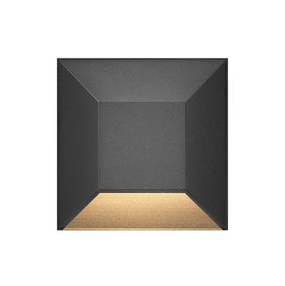 Hinkley Lighting Nuvi Square Deck Sconce in Black