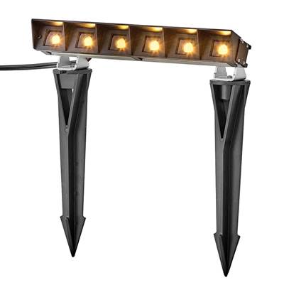 Hinkley Lighting Vestra 12V LED Wall Wash in Antique Brushed Aluminum
