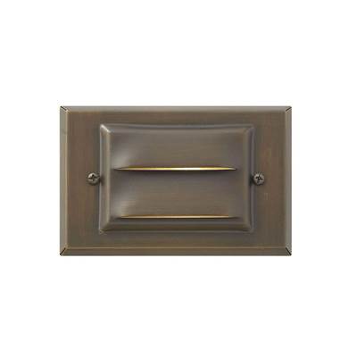 Hinkley Lighting Hardy Island Horizontal LED Step Light in Matte Bronze