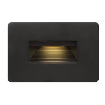 Hinkley Lighting Luna LED Step Light - 12V - 2700K in Satin Black