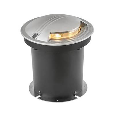 Hinkley Lighting Flare LED Uni-Directional Well Light in Stainless Steel