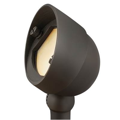 Hinkley Lighting Hardy Island - 12V 2.5W LED Small Wall Wash in Brass Satin Black