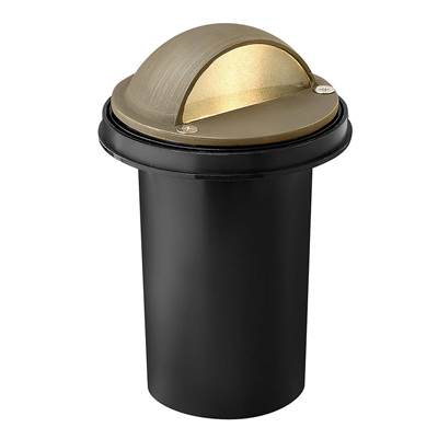 Hinkley Lighting Hardy Island Eyebrow Well Light in Matte Bronze