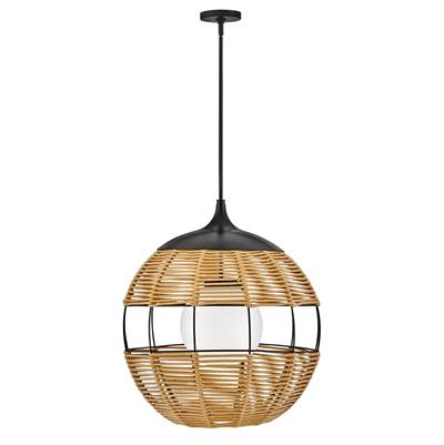 Hinkley Lighting Maddox Orb Pendant in Black