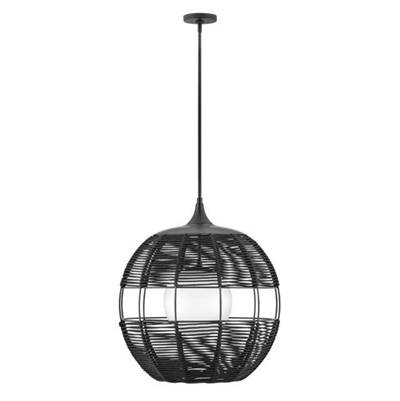 Hinkley Lighting Maddox Orb Pendant in Black
