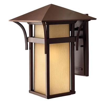 Hinkley Lighting Harbor Large Wall Lantern in Anchor Bronze