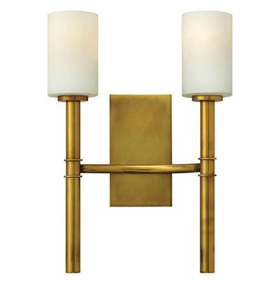 Hinkley Lighting Margeaux Two-Light Sconce in Vintage Brass