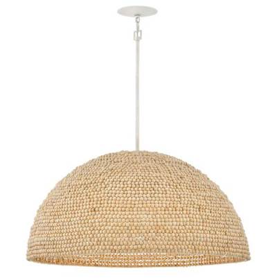 Hinkley Lighting Dalia Medium Drum Chandelier in Textured Plaster