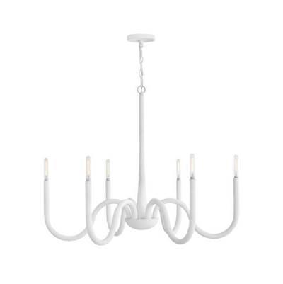 Hinkley Lighting Maris Chandelier - Large in Textured Plaster