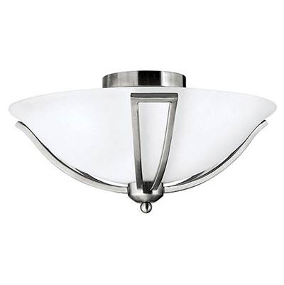 Hinkley Lighting Bolla Small Flush Mount in Brushed Nickel