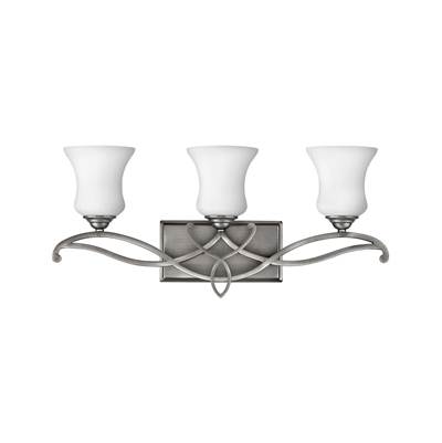 Hinkley Lighting Brooke 3-Light Vanity in Antique Nickel