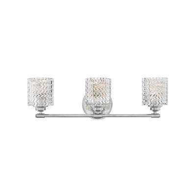 Hinkley Lighting Elle 3-Light Vanity in Chrome