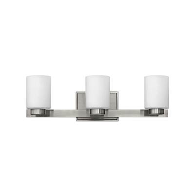 Hinkley Lighting Miley 3-Light Vanity in Brushed Nickel