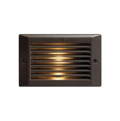 Hinkley Lighting Line Voltage Deck LED Step Light - 120V in Bronze