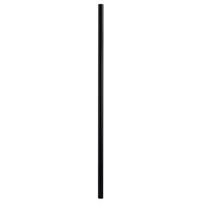 Hinkley Lighting Post Direct Burial 10' Direct Burial Post with Ground Outlet and Photo Cell in Black