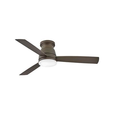 Hinkley Lighting Trey 52'' Ceiling Fan - LED Smart in Metallic Matte Bronze