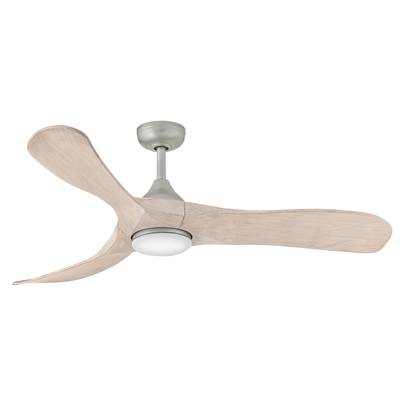 Hinkley Lighting Swell Illuminated 56'' LED Smart Fan in Brushed Nickel