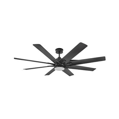 Hinkley Lighting Concur 66" Outdoor Ceiling Fan - LED in Matte Black