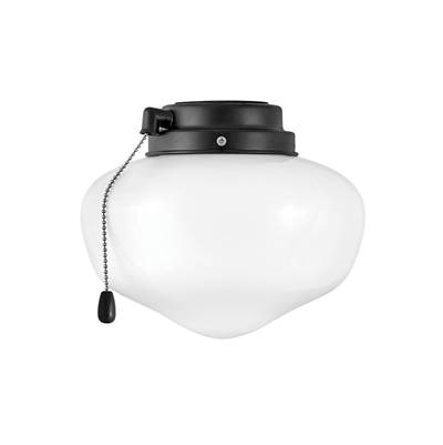 Hinkley Lighting Schoolhouse Light Kit in Matte Black