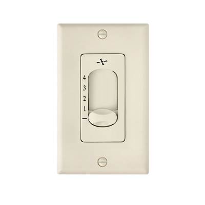 Hinkley Lighting Wall Control 4 Speed Slide in Almond