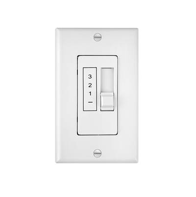 Hinkley Lighting Wall Control 3 Speed 5 Amp in White