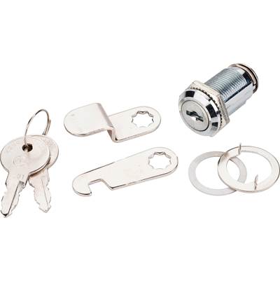 Hardware Resources 1-1/8" Cam Lock - Keyed Alike in Chrome