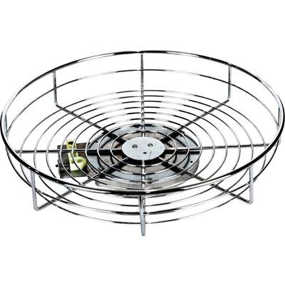 Hardware Resources 11 Min Organizers Single Shelf Wire Lazy Susan in Chrome