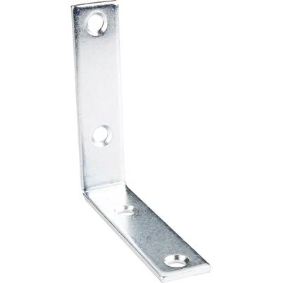 Hardware Resources Corner Brace - 3" x 3" in Zinc