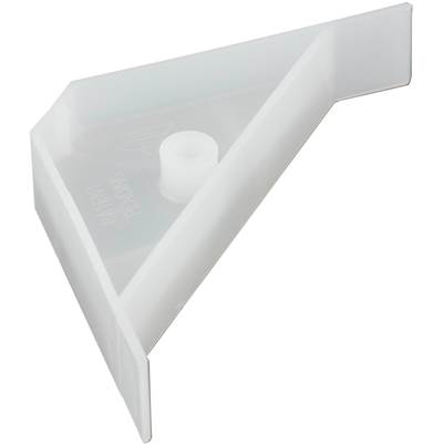 Hardware Resources Corner Brace - 2-5/8" x 2-5/8" x 5/8" in Clear