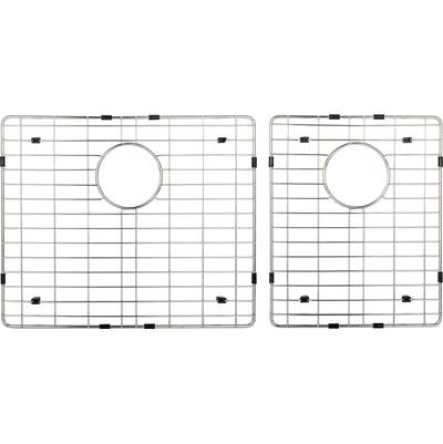 Hardware Resources Bottom Grid for Farmhouse/Apron Front Double Bowl Sink (HA225) in Stainless Steel