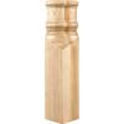 Hardware Resources Alder Spool and Transition Block - 2-7/8" W x 1-7/8" D x 9-7/8" H in Unfinished