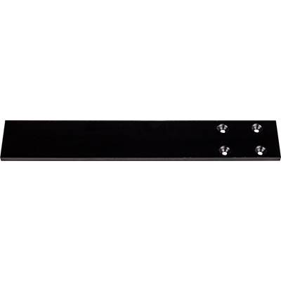 Hardware Resources Countertop Support - 12'' W x 2'' D x 1/4'' H in Black