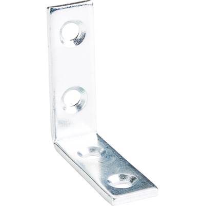 Hardware Resources Corner Brace - 1-1/2" x 1-1/2" in Zinc