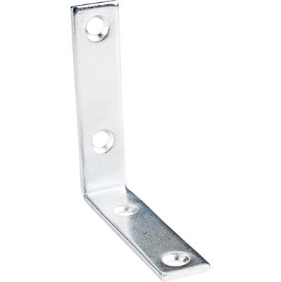 Hardware Resources Corner Brace - 2-1/2" x 2-1/2" in Zinc