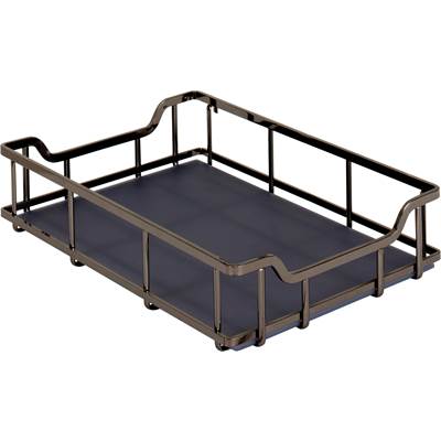 Hardware Resources Storage With Style Blind Corner Baskets - 15" in Black Nickel