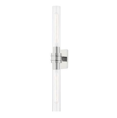 Hudson Valley Lighting Oakfield Wall Sconce in Polished Nickel