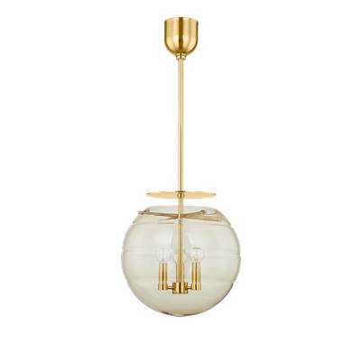 Hudson Valley Lighting Gill Pendant in Aged Brass