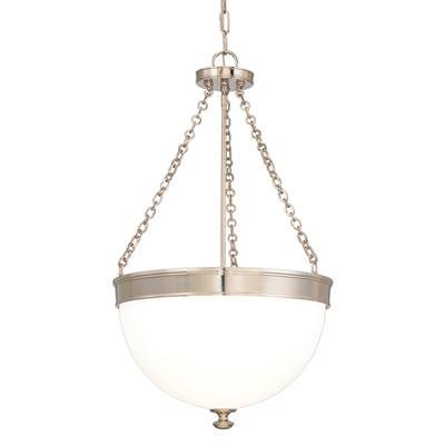 Hudson Valley Lighting Barrington Pendant in Polished Nickel