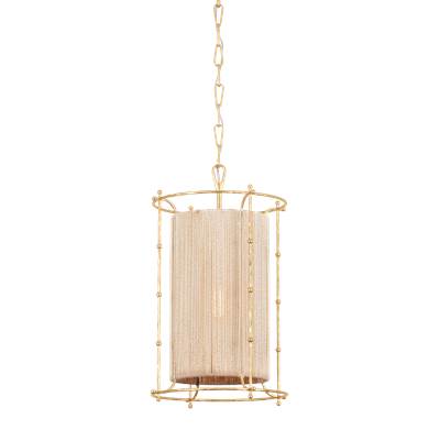 Hudson Valley Lighting Jones Point Lantern in Vintage Gold Leaf