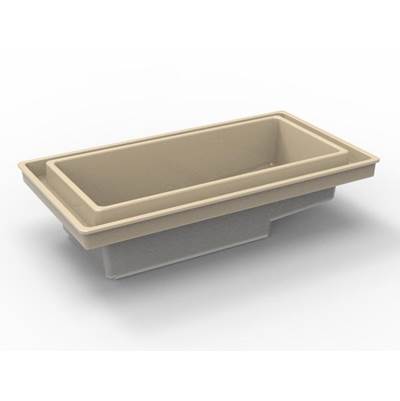 Hydro Systems Auburn 8043 Metro Drop In Soaking Tub in Almond