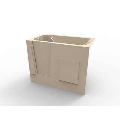 Hydro Systems Crescent 24" x 16" Solid Surface Sink in Almond
